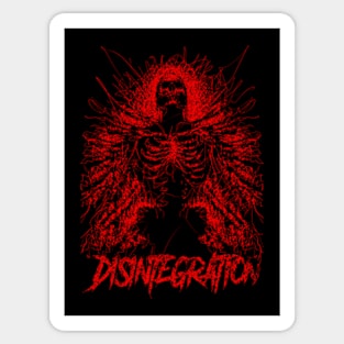 Disintegration Sticker